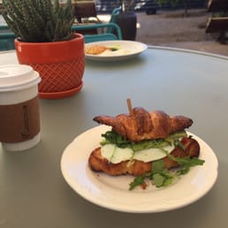 Veggie breakfast sandwich, cute outside decor Veggie breakfast sandwich, cute outside decor