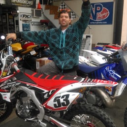 Derek my son visiting Factory MX. Derek my son visiting Factory MX.