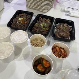 Beef Bulgogi & Grilled Beef Short Ribs