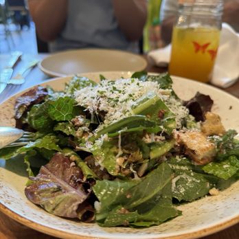 Talula's Garden - Dandelion & Baby Romaine Caesar with Sweet & Savory Figs & Lemon Scented Crotons topped with Parmesan Dressing - New American Near Me - Philadelphia, Pennsylvania Talula's Garden - Dandelion & Baby Romaine Caesar with Sweet & Savory Figs & Lemon Scented Crotons topped with Parmesan Dressing - New American Near Me - Philadelphia, Pennsylvania