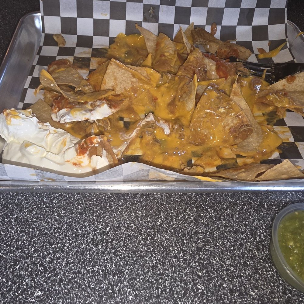 Nachos, the most expensive menu item.. Nachos, the most expensive menu item..