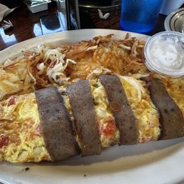 Breakfast Greek Omelette