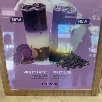 Teaspoon - Ube! - Bubble Tea Near Me - Campbell, California