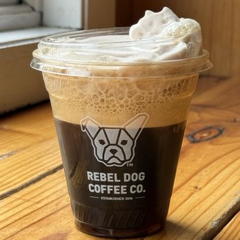Rebel Dog Coffee Co. & Tavern PLAINVILLE - Nitro Cold Brew - Coffee & Tea Near Me - Plainville, Connecticut