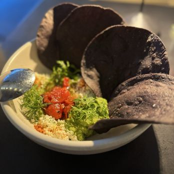 Oxomoco - Oxomoco Guacamole Roasted cherry tomatoes, queso fresco and heirloom corn Tostadas (4 Each) - Mexican Near Me - Brooklyn, New York Oxomoco - Oxomoco Guacamole Roasted cherry tomatoes, queso fresco and heirloom corn Tostadas (4 Each) - Mexican Near Me - Brooklyn, New York