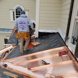 American Quality Roofing and Siding - Copper panels