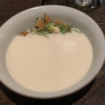 Trestle - Cauliflower soup - New American Near Me - San Francisco, California Trestle - Cauliflower soup - New American Near Me - San Francisco, California