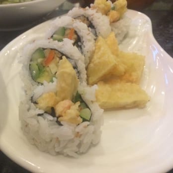Kihon - Vegetable tempura roll - Japanese Near Me - Long Beach, California Kihon - Vegetable tempura roll - Japanese Near Me - Long Beach, California