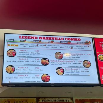 Legend Hot Chicken - Sandwiches Near Me - Diamond Bar, California