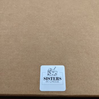 Sisters in Cheese - Cute box of our oder - Cheese Shops Near Me - Madrid, Iowa