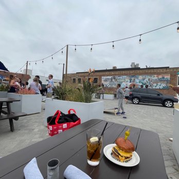 Vista - Corn hole  in the back - Bars Near Me - Hermosa Beach, California