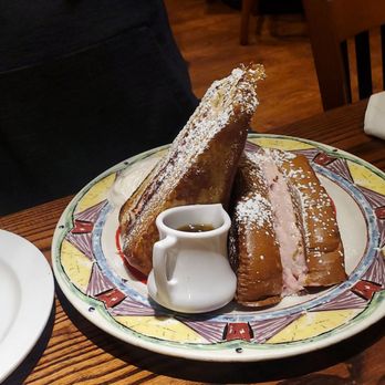 Miss Shirley's Cafe, Roland Park - Raspberry cheesecake stuffed French toast - American Near Me - Baltimore, Maryland