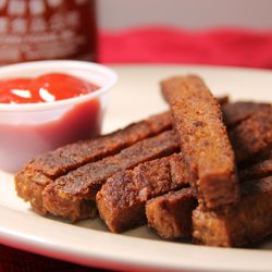 The Coffee Station - Coffee Station Scrapple Fries with Sriracha Dipping Sauce!