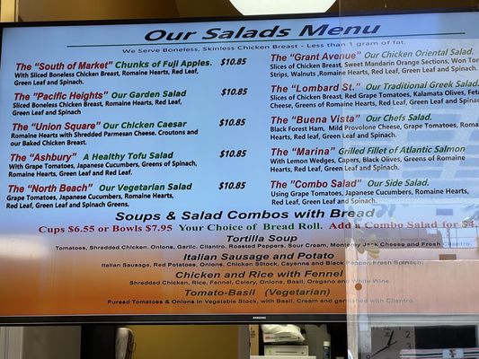 Menu photo 1 San Francisco Salad Co Honolulu, HI Menu photo 1 San Francisco Salad Co Honolulu, HI