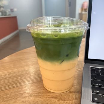 Re Bakesic - Matcha Thai Latte - Bakeries Near Me - Alhambra, California