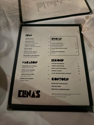 Menu photo 1 Elina's Chicago, IL