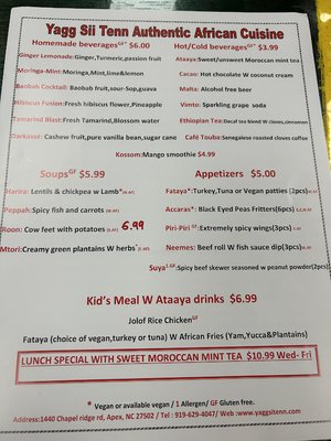Menu photo 7 Yagg Sii Tenn Apex, NC Menu photo 7 Yagg Sii Tenn Apex, NC