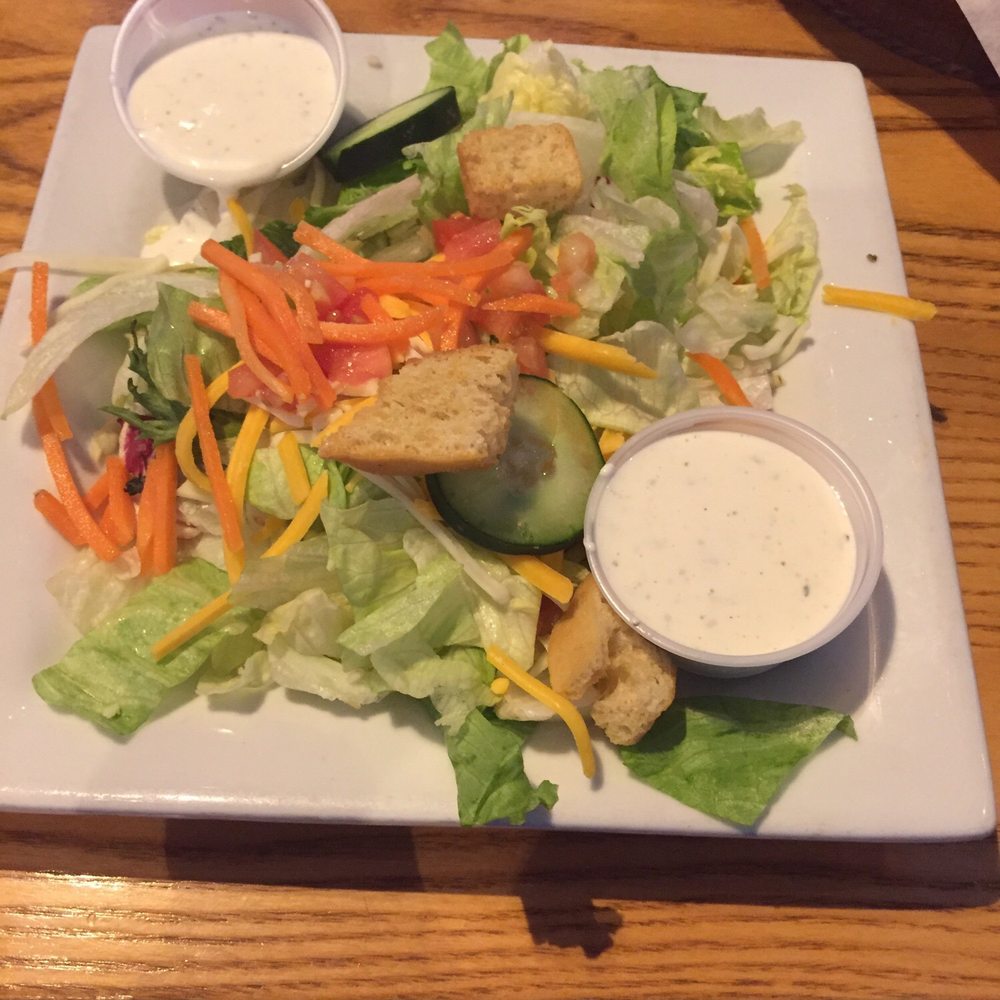Chili's - House salad! Fresh lettuce and yummy ranch!! - American Near Me - Huntsville, Texas Chili's - House salad! Fresh lettuce and yummy ranch!! - American Near Me - Huntsville, Texas