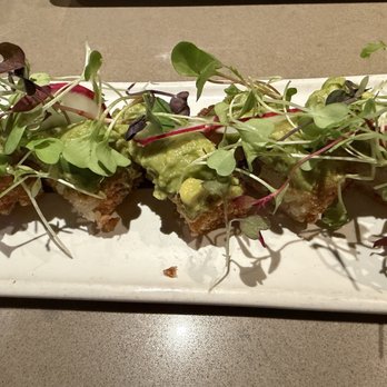 Bamboo Sushi - Smashed Rice and Avocado - Sushi Bars Near Me - Denver, Colorado