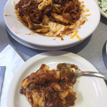 66 Diner - Frito pie with veggies on the side - Diners Near Me - Albuquerque, New Mexico
