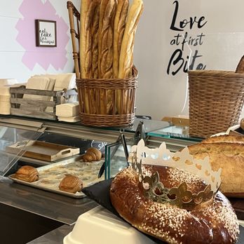 Sweet Lily Bakery - whatever that you see. Fresh baguettes in a basket and other pastries on the counter. - Bakeries Near Me - Los Angeles, California Sweet Lily Bakery - whatever that you see. Fresh baguettes in a basket and other pastries on the counter. - Bakeries Near Me - Los Angeles, California