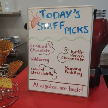 SweetCup - Today's ice cream flavor staff picks - Ice Cream & Frozen Yogurt Near Me - Houston, Texas