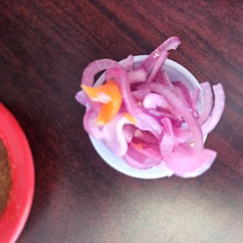 Los Reyes Taqueria - Pickled red onions - Mexican Near Me - Meraux, Louisiana
