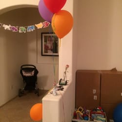 Party City - I paid 15 cents extra per balloon for them to past 24 hours. Fail.