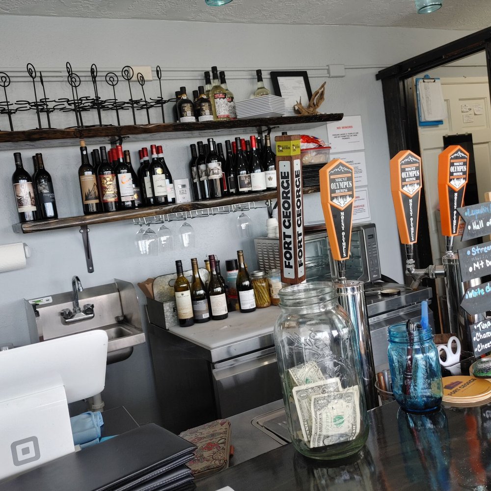 Westhaven Wines - a bar counter with bottles of wine - Wine Bars Near Me - Westport, Washington Westhaven Wines - a bar counter with bottles of wine - Wine Bars Near Me - Westport, Washington