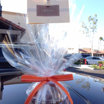 Nothing Bundt Cakes - Pumpkin spice Bundtlet. Cute simple gift wrap - Desserts Near Me - Brea, California