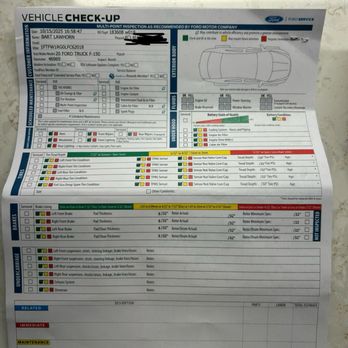 Tim Moran Ford - See all brake inspection was checked green and shows thickness of pads is good. - Auto Repair Near Me - Hemet, California Tim Moran Ford - See all brake inspection was checked green and shows thickness of pads is good. - Auto Repair Near Me - Hemet, California