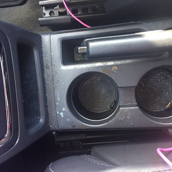 Captain Car Wash  - Center Console not cleaned - Car Wash Near Me - Towson, Maryland
