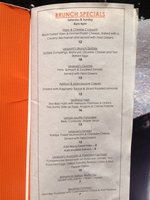 Menu photo 7 Kafe Leopold Washington, DC, DC