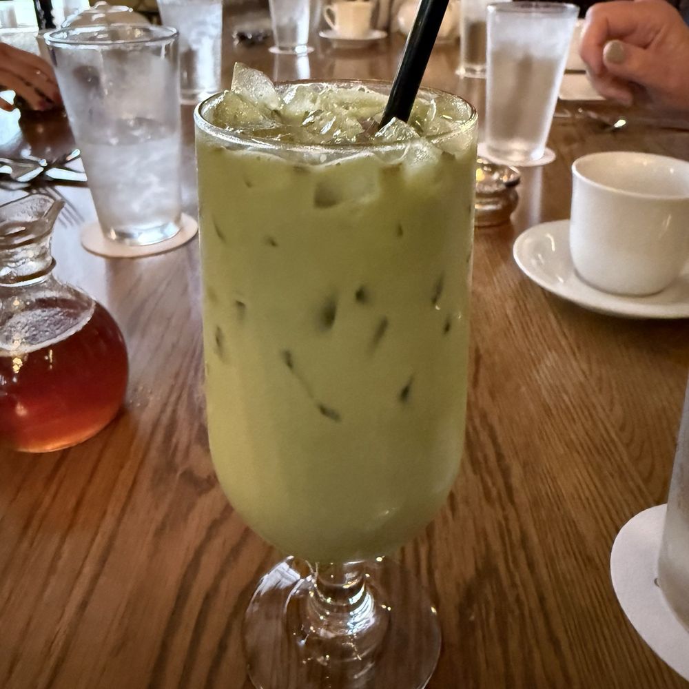 Gryphon Tea Room - Macha Lavender Latte - Tea Rooms Near Me - Savannah, Georgia Gryphon Tea Room - Macha Lavender Latte - Tea Rooms Near Me - Savannah, Georgia