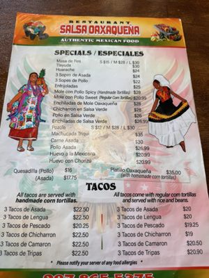 Menu photo 1 Salsa Oaxaqueña Anchorage, AK Menu photo 1 Salsa Oaxaqueña Anchorage, AK