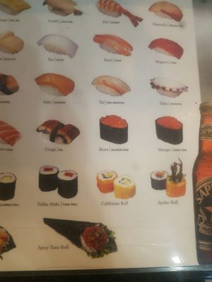 Menu photo 7 Tanaka Sushi Lisle, IL