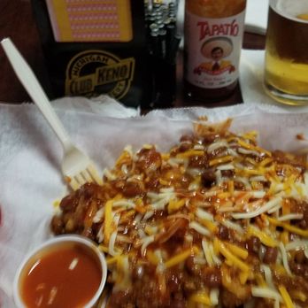Tony's Sports Bar - Tater tots covered with chili, cheese & onions, hello?! - Sports Bars Near Me - Ferndale, Michigan