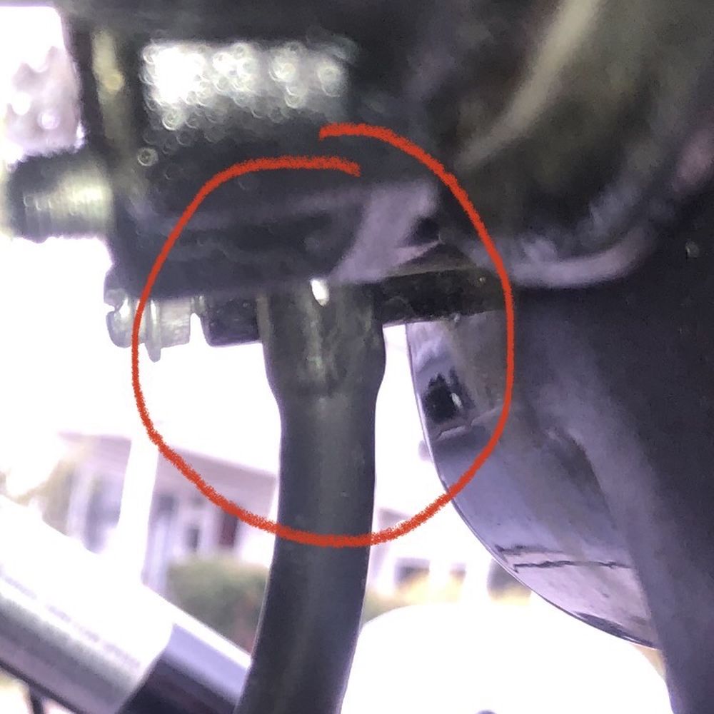 Electric City Harley-Davidson - Dry rotted hose that their Certified Tech couldn't find. - Motorcycle Dealers Near Me - Scranton, Pennsylvania