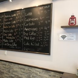 Menu board October 2021