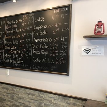 Sip A Cup - Menu board October 2021 - Coffee & Tea Near Me - Astoria, New York