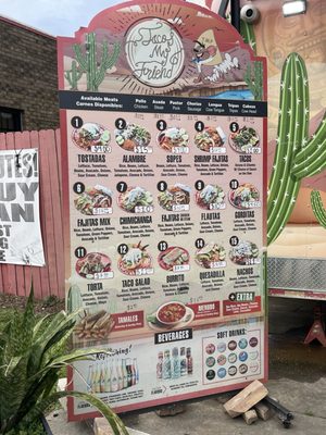 Menu photo 2 Tacos My Friend Winter Haven, FL