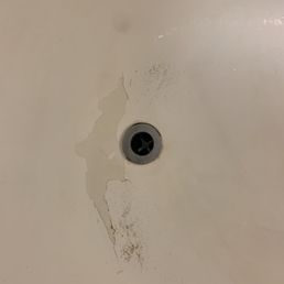 The coating started to chip away in less than a year.