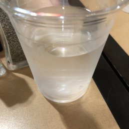 My water I got because I didn't have a server My water I got because I didn't have a server