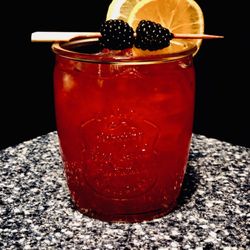 Rapscallion Spirits - The Rambler ~A Bramble Cocktail made with The Preacher's Cut
