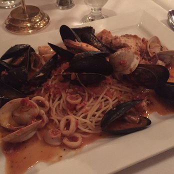 Villa Francesca - Frutti di mare - seafood pasta with fra diavolo sauce - Italian Near Me - Boston, Massachusetts Villa Francesca - Frutti di mare - seafood pasta with fra diavolo sauce - Italian Near Me - Boston, Massachusetts