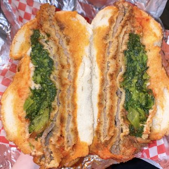 California Sandwiches - Veal sandwich with cheese and rapini - Sandwiches Near Me - Etobicoke, Ontario
