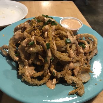 Bites and Pints Gastro Pub - Onion rings - Gastropubs Near Me - Greensboro, North Carolina Bites and Pints Gastro Pub - Onion rings - Gastropubs Near Me - Greensboro, North Carolina