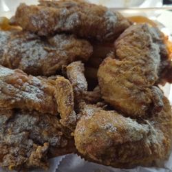 JJ Fish &Chicken - Chicken Tender Dinner. A LOT of chicken!