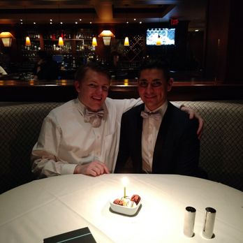 Fleming’s Prime Steakhouse & Wine Bar - After dinner they brought us congratulatory truffles. - Steakhouses Near Me - Tucson, Arizona