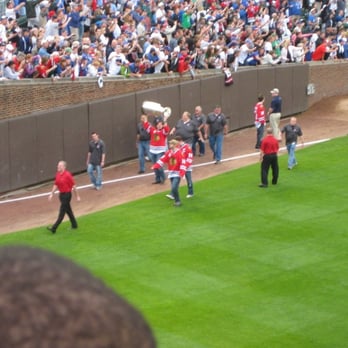 Wrigley Field - I swear Brouwer is looking into my soul - Stadiums & Arenas Near Me - Chicago, Illinois